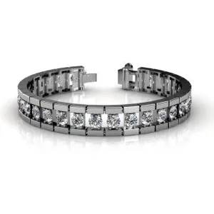 2.00-3.00 CT Round Cut Diamonds - Diamond Bracelet