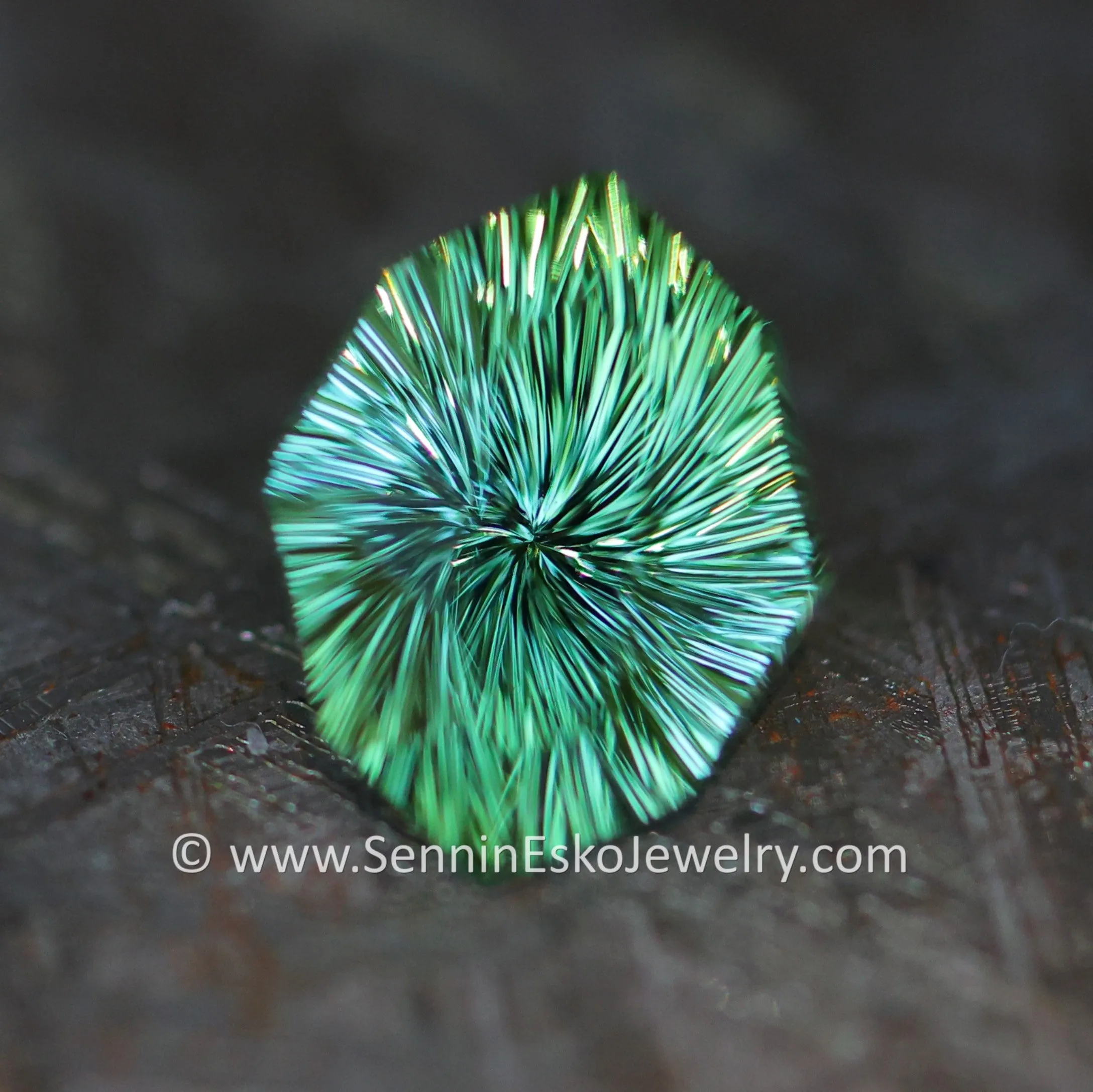 2.6 Carat Minty Green Tourmaline Octagon - 10.4x8.4mm - Glitter Cut™