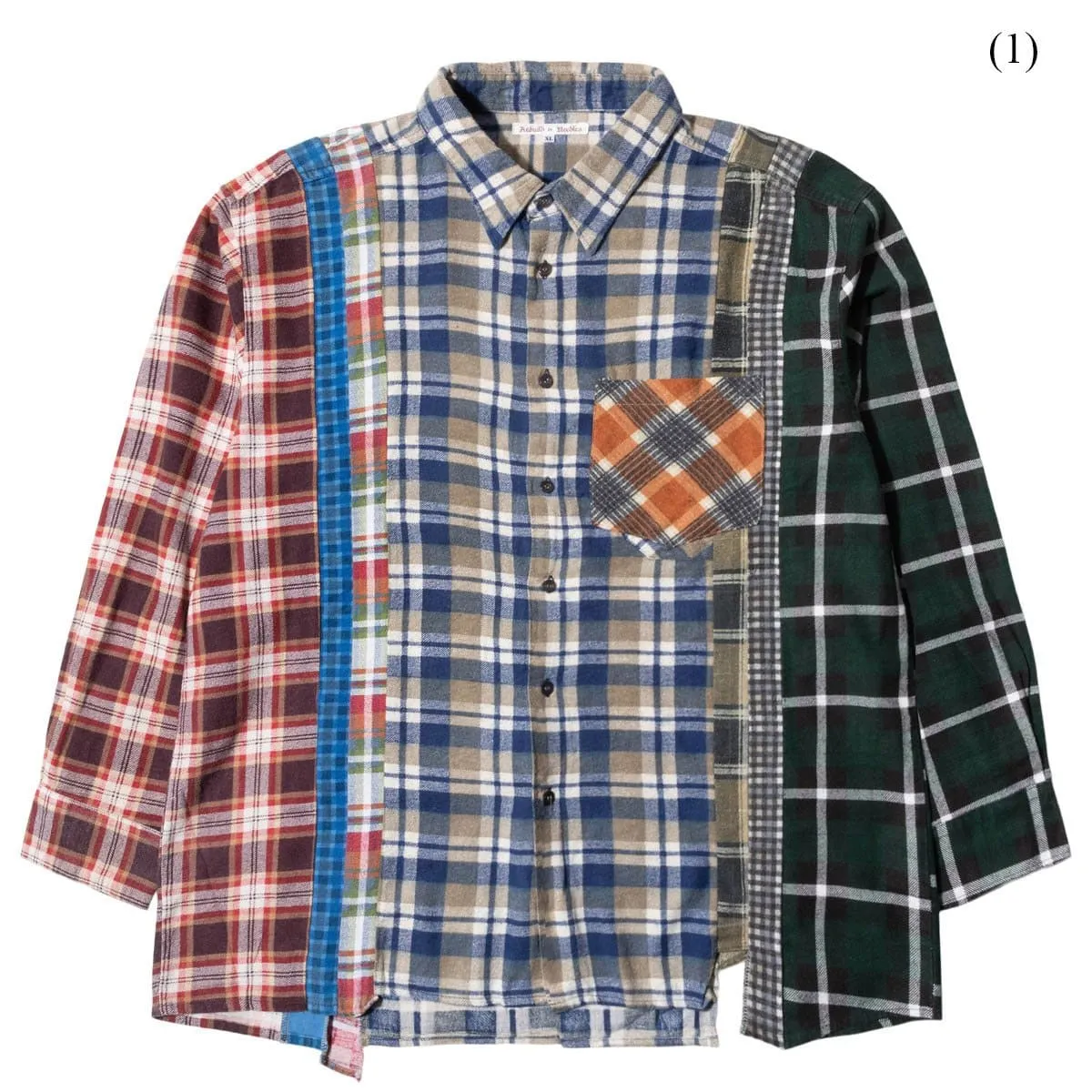 7 CUTS FLANNEL SHIRT FW21 (XLARGE/MULTIPLE STYLES)