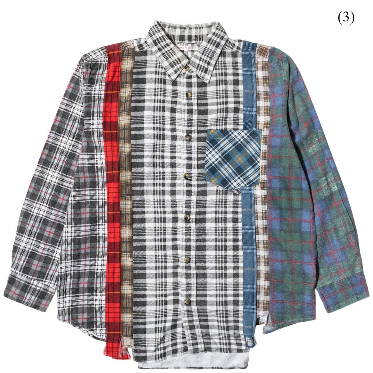 7 CUTS FLANNEL SHIRT FW21 (XLARGE/MULTIPLE STYLES)