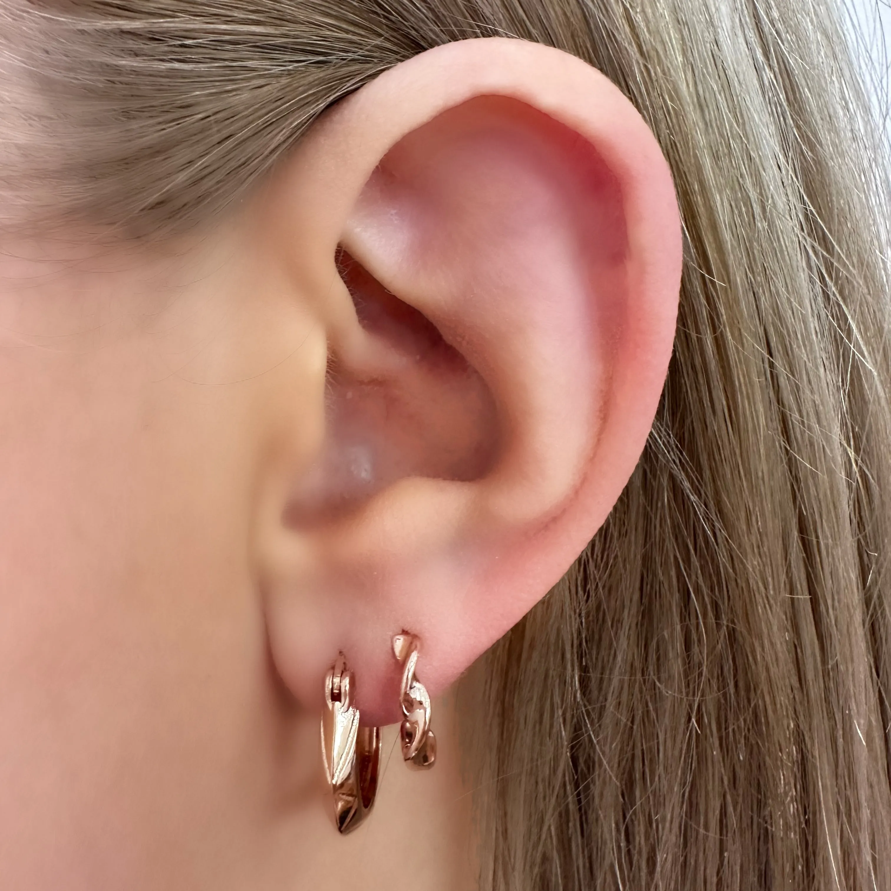 Ada Rose Gold Hoops