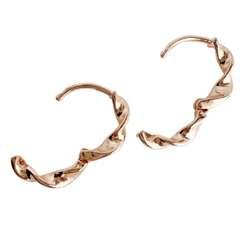 Ada Rose Gold Hoops