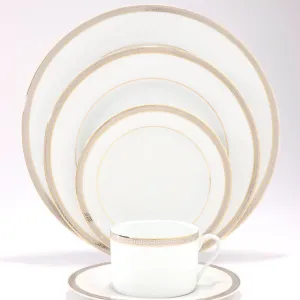 Athos Gold Platinum Salad Plate