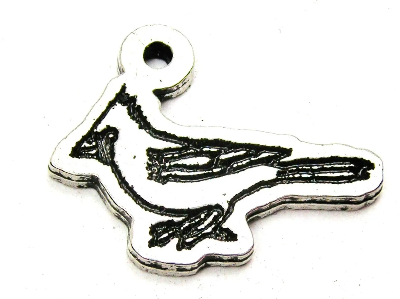 Cardinal Genuine American Pewter Charm