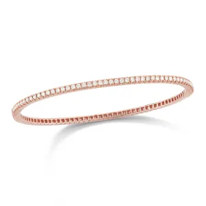 Diamond Eternity Bangle Bracelet