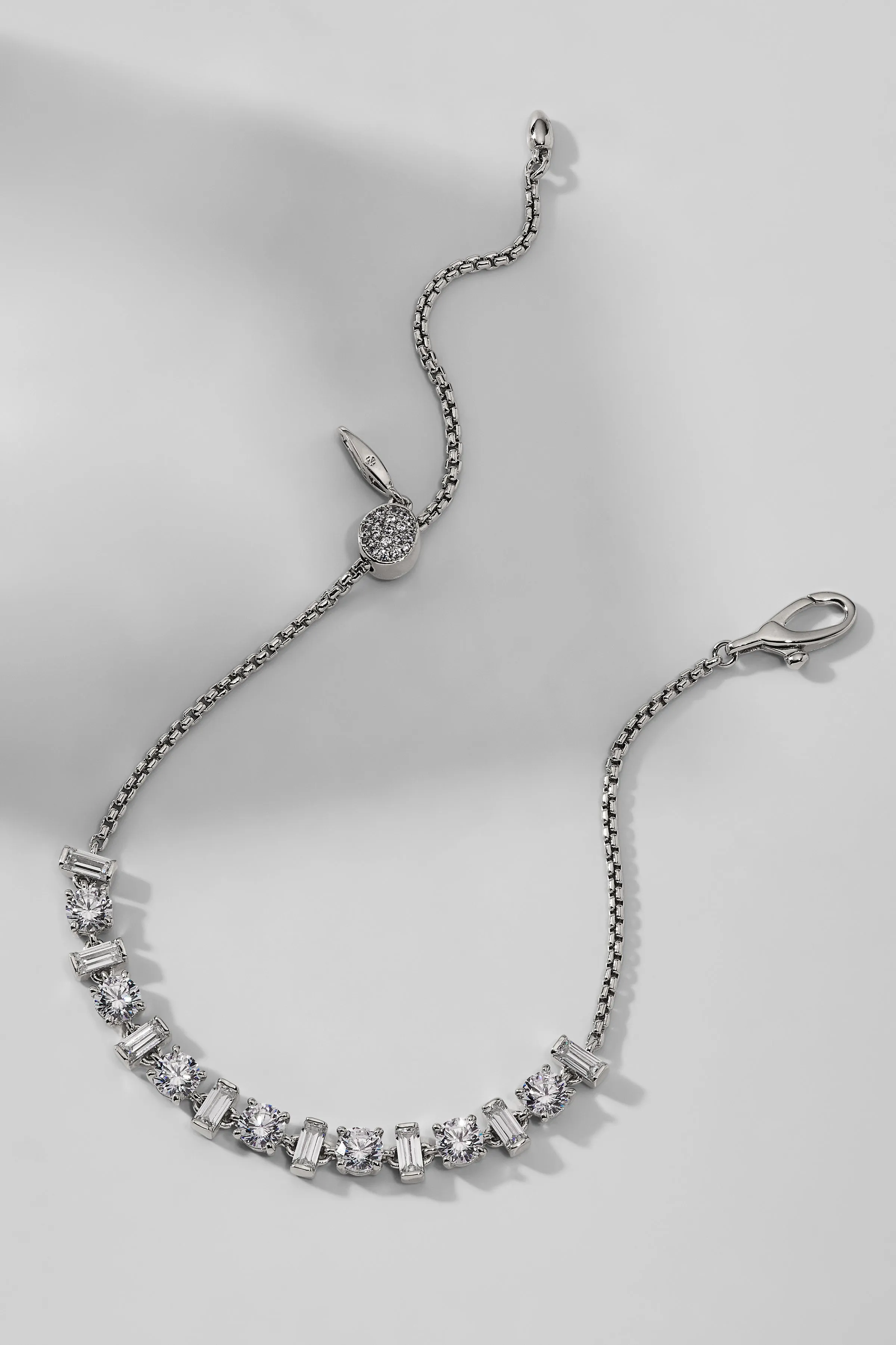 GWEN CZ BOLO BRACELET