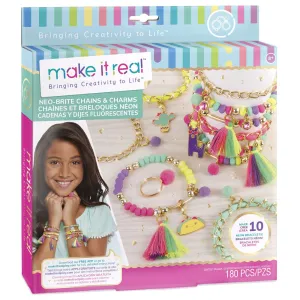 Make It Real Neo-Brite Chains & Charms Set