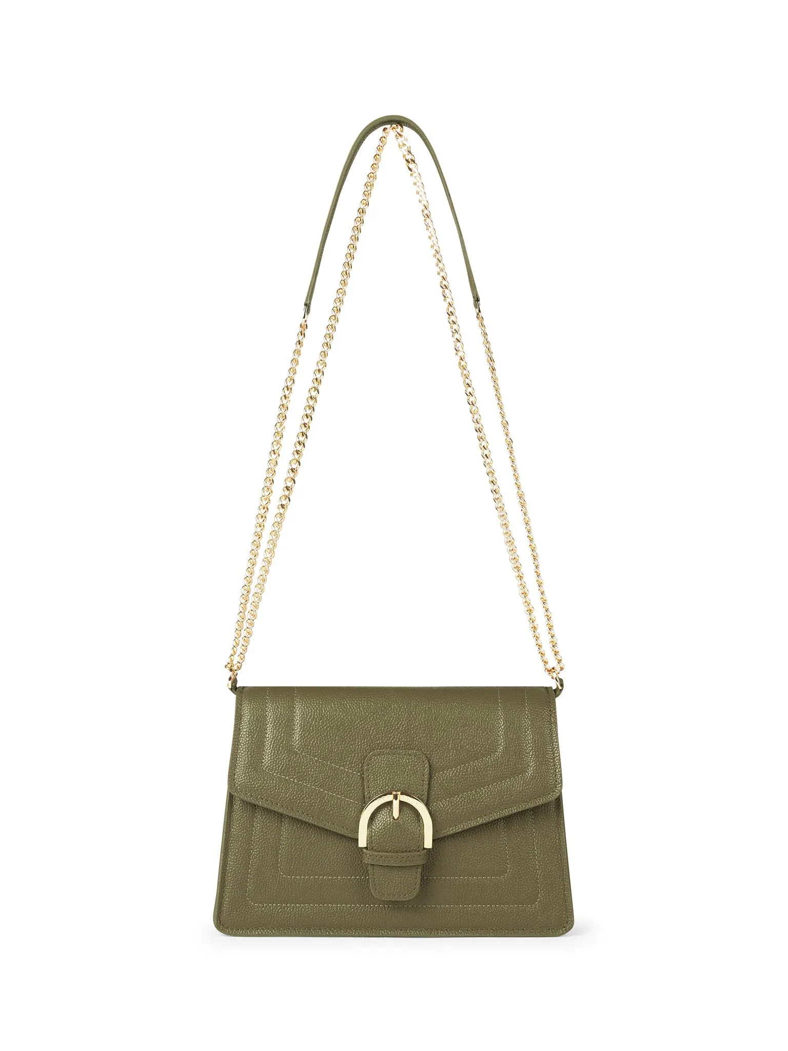 Margot Stampato 9" - Dark Green