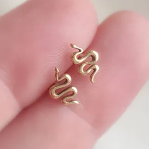 Tiny Snake Studs